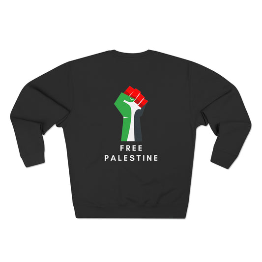Free Palestine - Black Sweatshirt